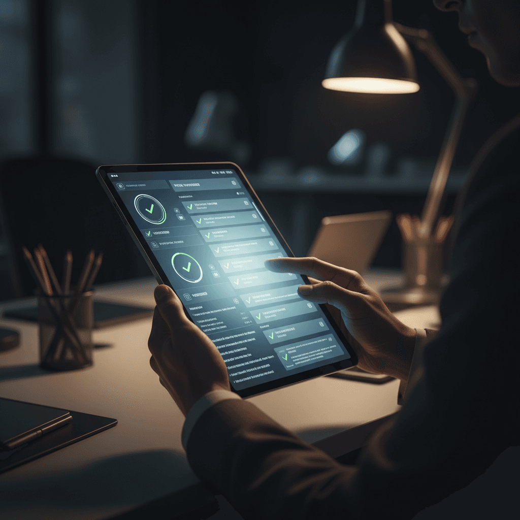 Self-verification quality checks