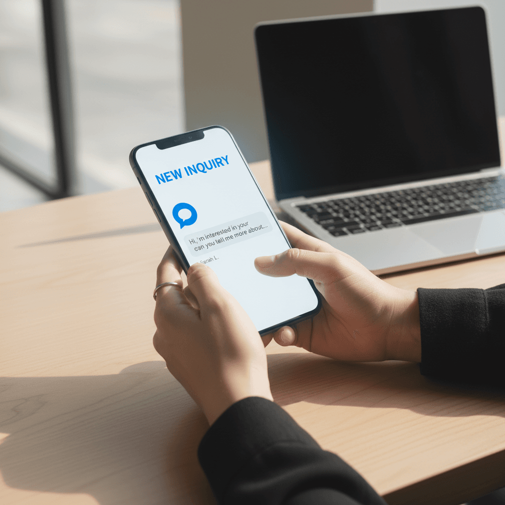 Missed call text-back