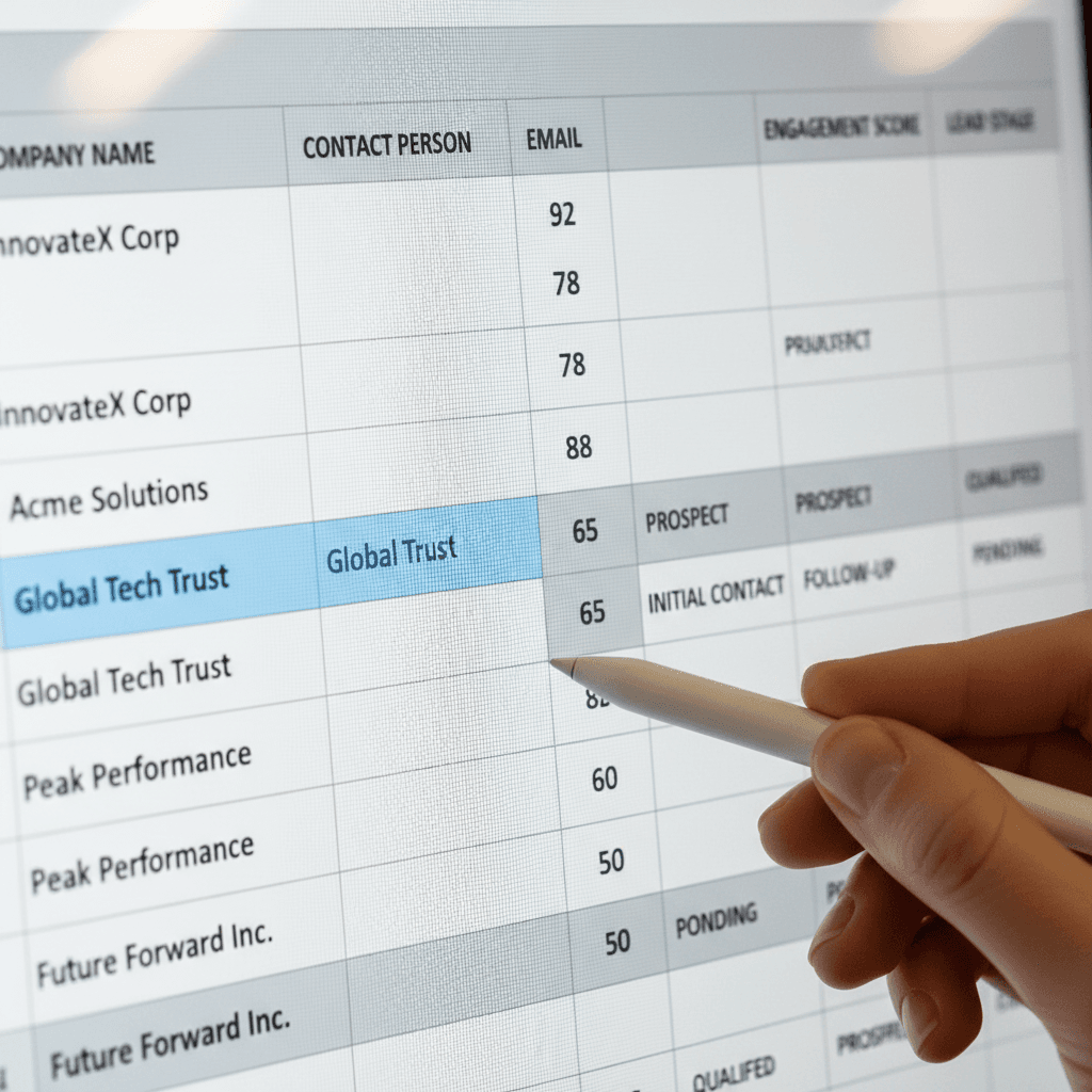 Automatic lead capture